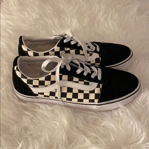 VANS - Black checkered